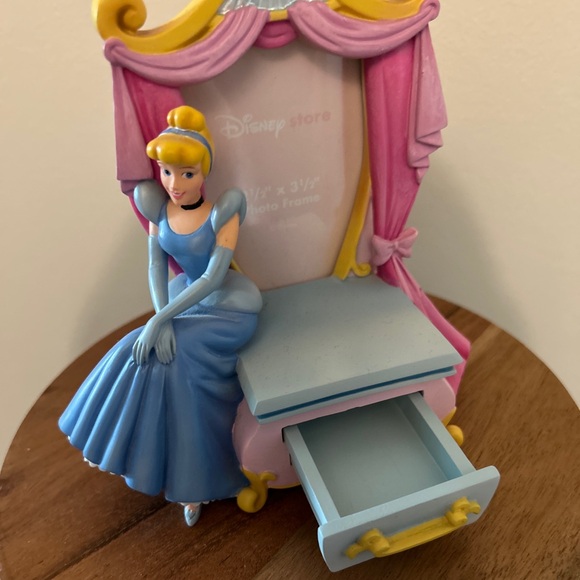Disney Vintage Cinderella 2.5x3.5 Picture Photo Frame Princess Bedroom Decor - Picture 3 of 6